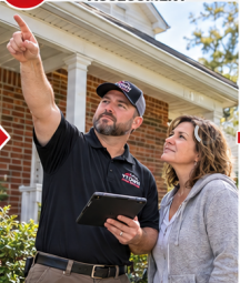 Y-Town professional conducting a free home assessment